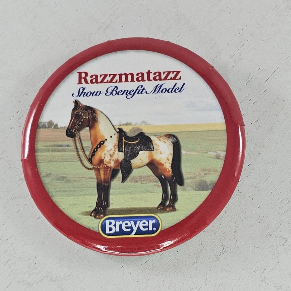 Breyer Razzmatazz Show Benefit Model Button Pin 2015 - Picture 4 of 4